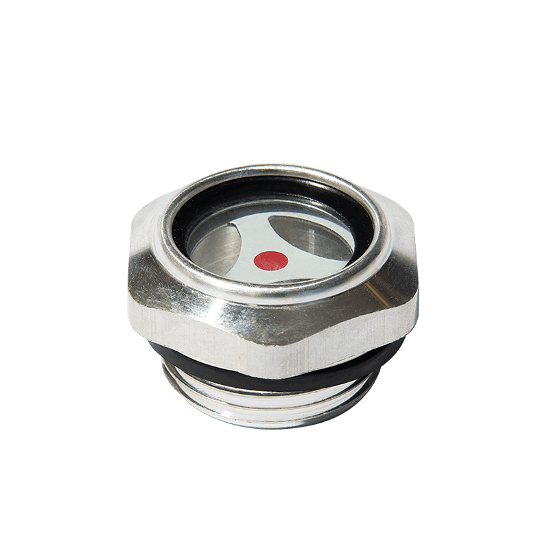 Szkło wzrokowe na poziomie oleju aluminiowego