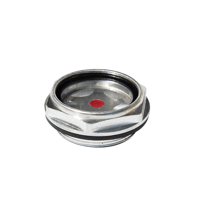 Szkło wzrokowe na poziomie oleju aluminiowego